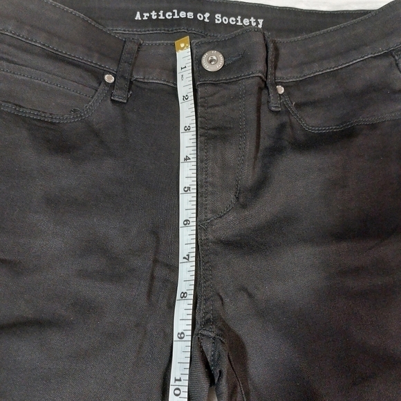 Articles of Society Black Carly Skinny Jeans Size 29 - Picture 3 of 10